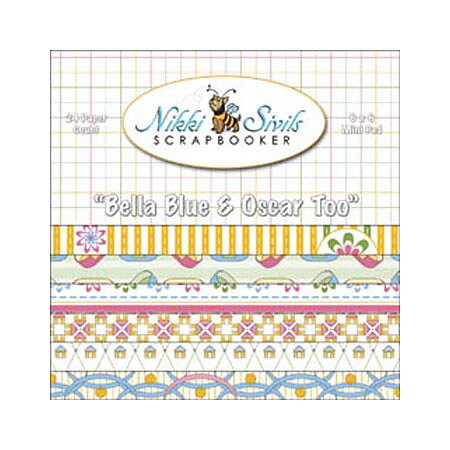 6x6 NS Mini Pad Bella Blue & Oscar Too