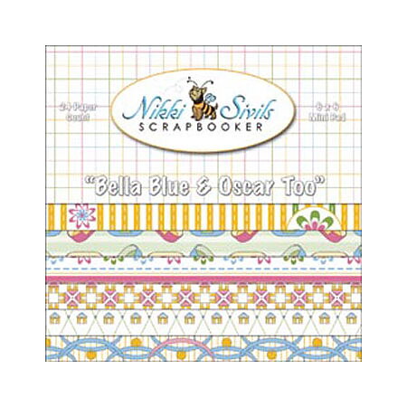 6x6 NS Mini Pad Bella Blue & Oscar Too