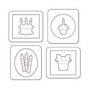 Sizzix Die Sizzlits - Birthday Knockout
