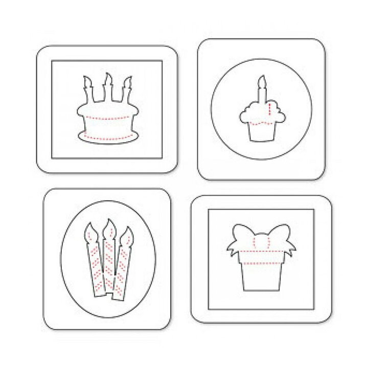 Sizzix Die Sizzlits - Birthday Knockout