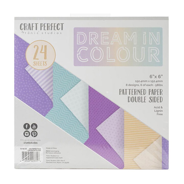 Tonic Studios Craft Perfect Paper Pad - Dream In Colour