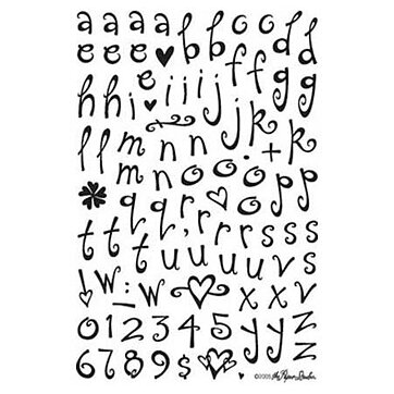 Clear Stamps Stampabilities - Alphas Sophie 
