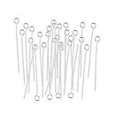 Cousin Basic Metal Findings - Silver Eye Pin 51 mm