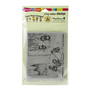 Stampendous House Mouse Rubber Stamps - Mice Hockey