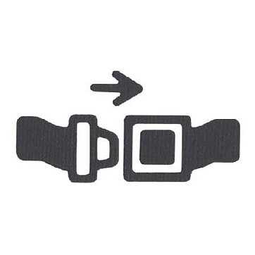 Quickutz Dies 2x2 - Seat Beltl KS-0987