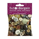 Blumenthal Lansing Button Bargain For Crafts - Naturals