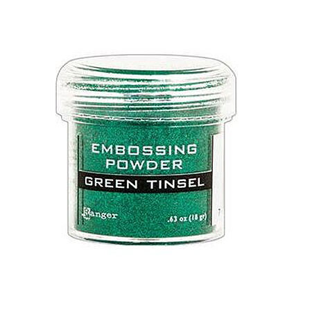 Ranger Embossing Powder Tinsel - Green