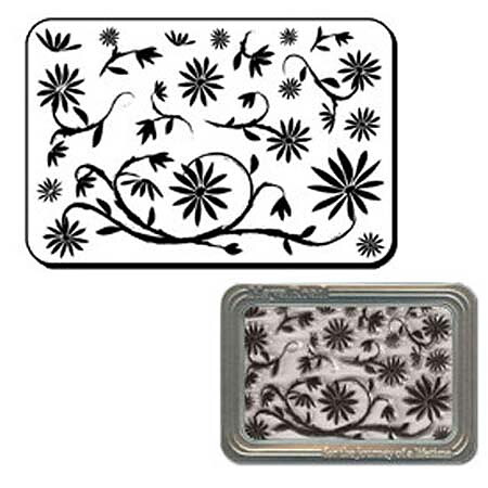 Maya Road Clear Stamps - Journey East Wildflower