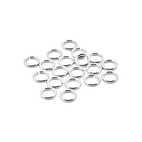 Cousin Stainless Steel Elegance - Jump Ring Closed 4 mm