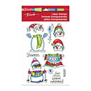 Stampendous Clear Stamps Frans - Winter Stack