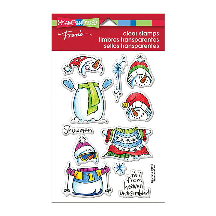 Stampendous Clear Stamps Frans - Winter Stack