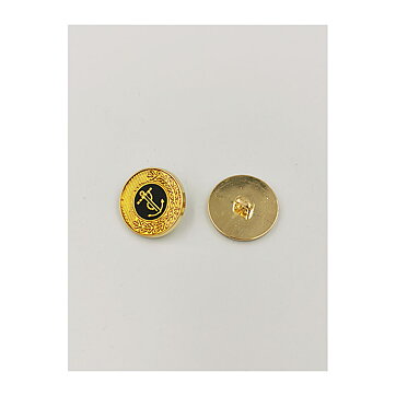 Vintage Buttons - Gold with Ancor 21 mm