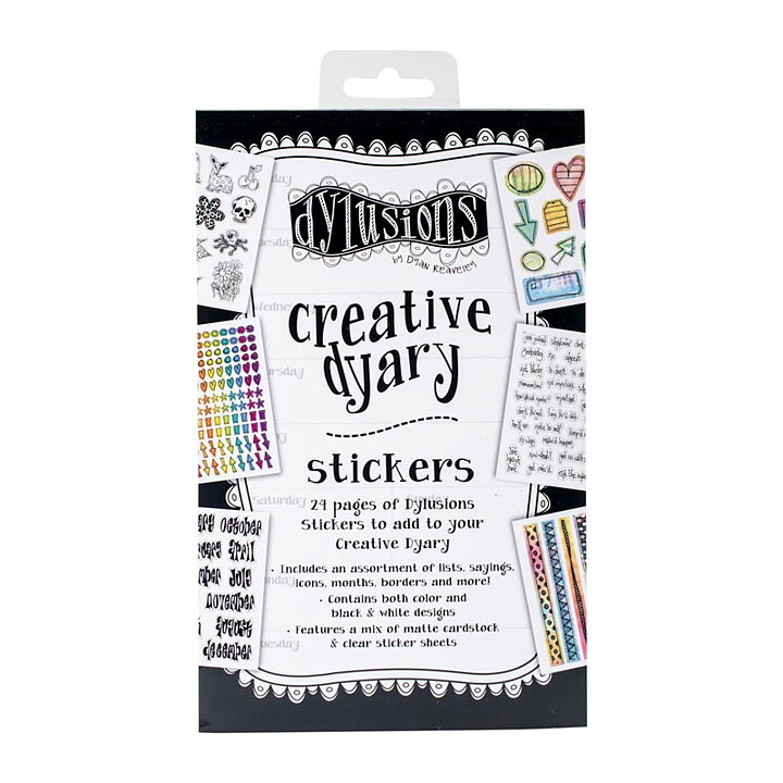Ranger Dyan Reaveley's Dylusions Creative Dyary - Sticker Book 