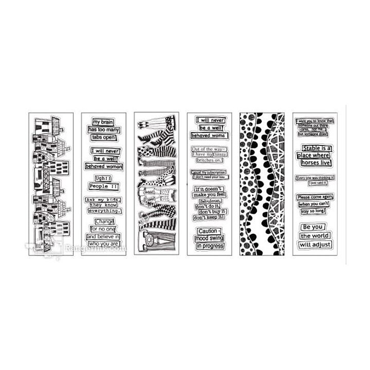 Ranger Dyan Reaveley's Dylusions Coloring Sheets