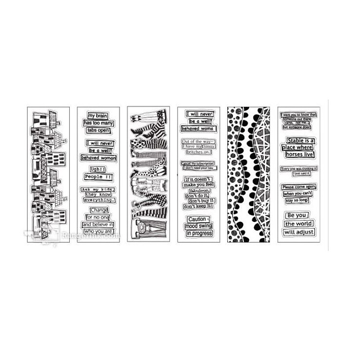 Ranger Dyan Reaveley's Dylusions Coloring Sheets