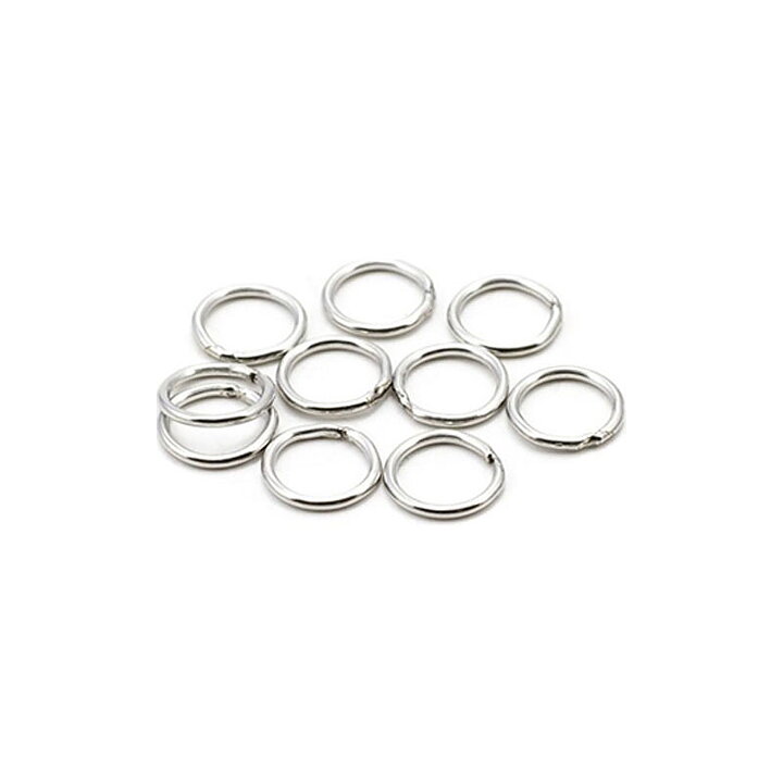Cousin Stainless Steel Elegance - Jump Ring Closed 6 mm