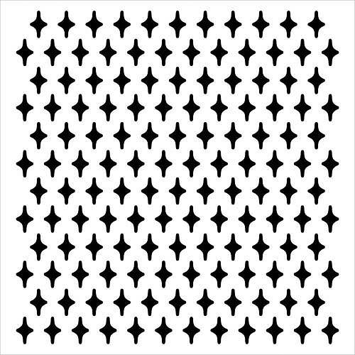 The Crafter's Workshop 6x6 Stencil - Spinning Tops