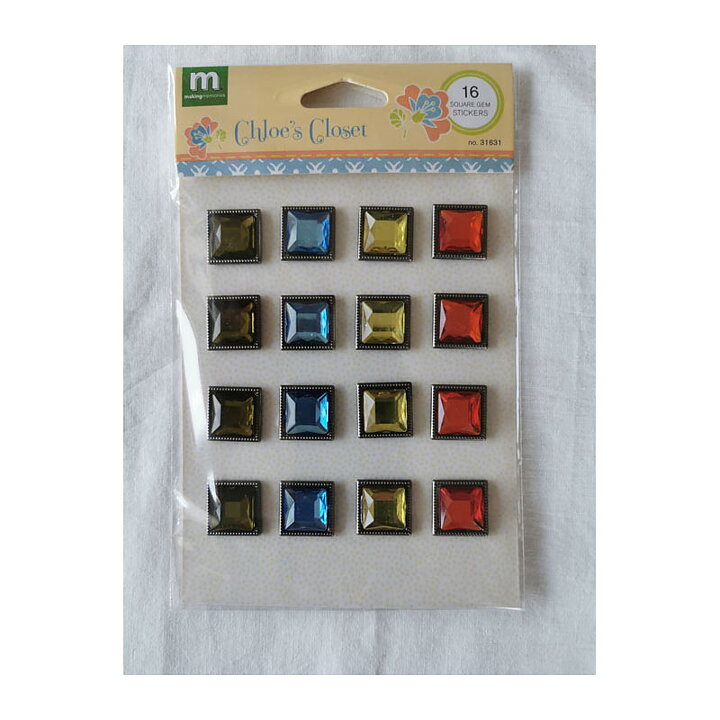 Making Memories Gem Stickers Chloe´s Closet - Square