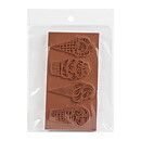 Deep Red Rubber Stamps - Ice Cream Border