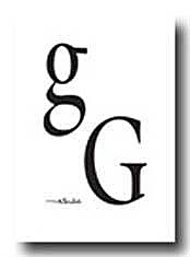 Clear Stamps Stampabilities - Monograms G/g