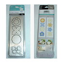 Provo Craft Cuttlebug Die 2x6+2x6 - Flowers 37-1508