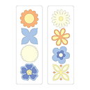 Provo Craft Cuttlebug Die 2x6+2x6 - Flowers 37-1508