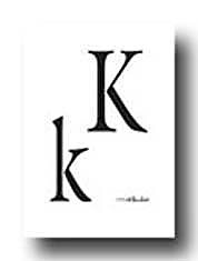 Clear Stamps Stampabilities - Monograms K/k
