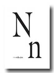 Clear Stamps Stampabilities - Monograms N/n