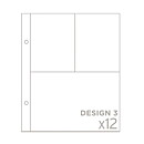 Project Life 6x8 Photo Pocket Pages - Design 3