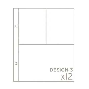 Project Life 6x8 Photo Pocket Pages - Design 3