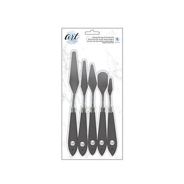 American Crafts Art Supply Basics Stainless Palette Knife Set