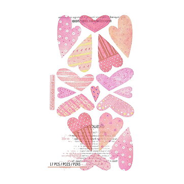 EK Success Sticko Vellum Stickers - Sweethearts