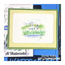 Art Impressions Watercolor Cling Rubber Stamps - Mini Foliage Set 3