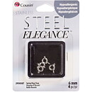 Cousin Stainless Steel Elegance - Spring Ring Clasps 6 mm 
