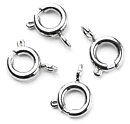 Cousin Stainless Steel Elegance - Spring Ring Clasps 6 mm 