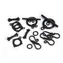 Cousin Basic Metal Findings -Black Closure Pack