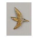 Brooch - Hummingbird with Rhinestones