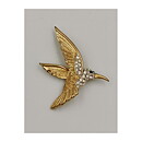 Brooch - Hummingbird with Rhinestones