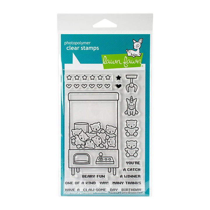 Lawn Fawn Clear Stamps 4"X6" - You're Claw-some