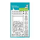 Lawn Fawn Clear Stamps 4"X6" - You're Claw-some