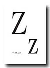 Clear Stamps Stampabilities - Monograms Z/z