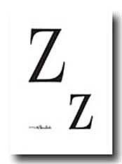 Clear Stamps Stampabilities - Monograms Z/z