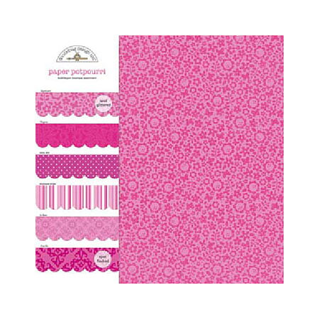 6x6 DB  Paper Pad  Bubblegum