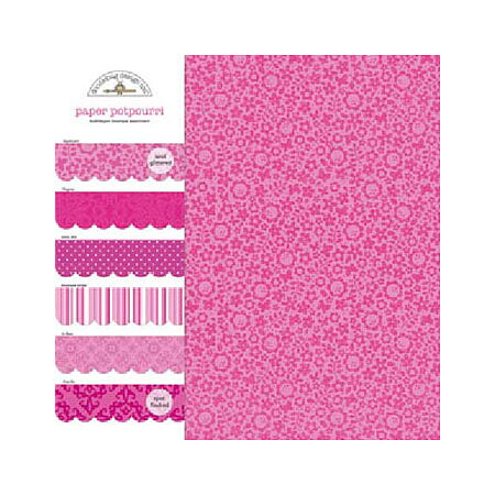 6x6 DB  Paper Pad  Bubblegum