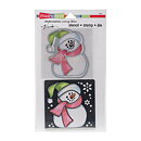 Stampendous Stencil - Stamp - Die - Winter Snowman