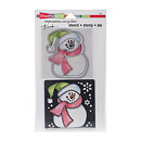 Stampendous Stencil - Stamp - Die - Winter Snowman