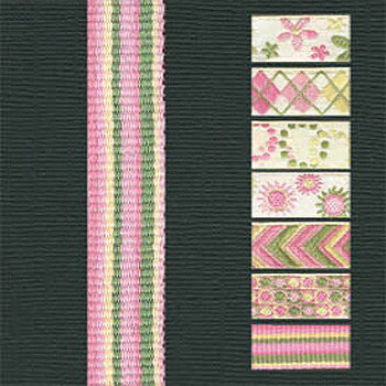 Maya Road Ribbon - Inspiration Happiness Stripes