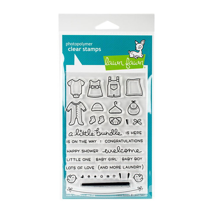 Lawn Fawn Clear Stamps 4"X6" - Little Bundle