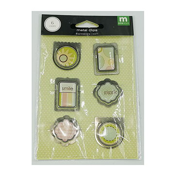 Making Memories Metal Clips - Expressions