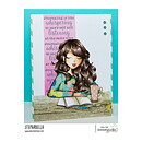 Stamping Bella Cling Rubber Stamps - Mochi Girl Journaling